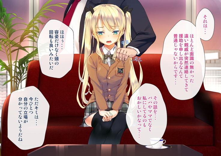 Rin to Shita Kinpatsu Twintail Shoujo ga Omocha ni Narihateru made