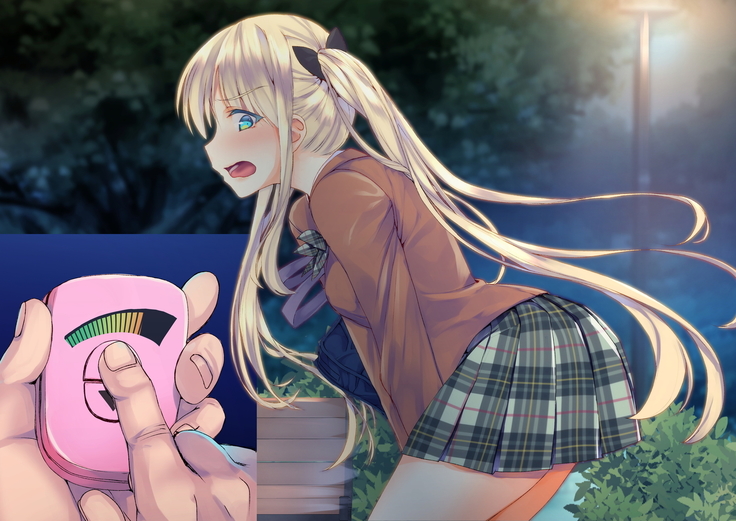Rin to Shita Kinpatsu Twintail Shoujo ga Omocha ni Narihateru made