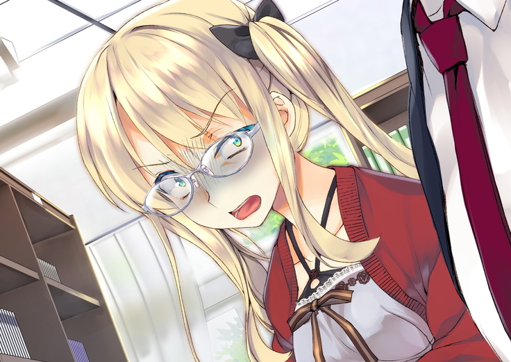 Rin to Shita Kinpatsu Twintail Shoujo ga Omocha ni Narihateru made