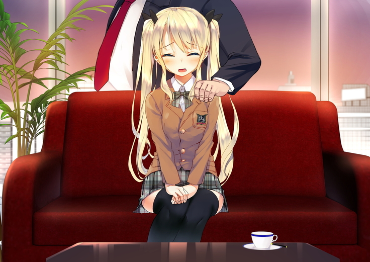 Rin to Shita Kinpatsu Twintail Shoujo ga Omocha ni Narihateru made