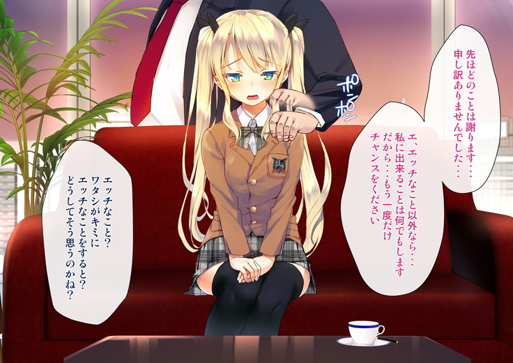 Rin to Shita Kinpatsu Twintail Shoujo ga Omocha ni Narihateru made