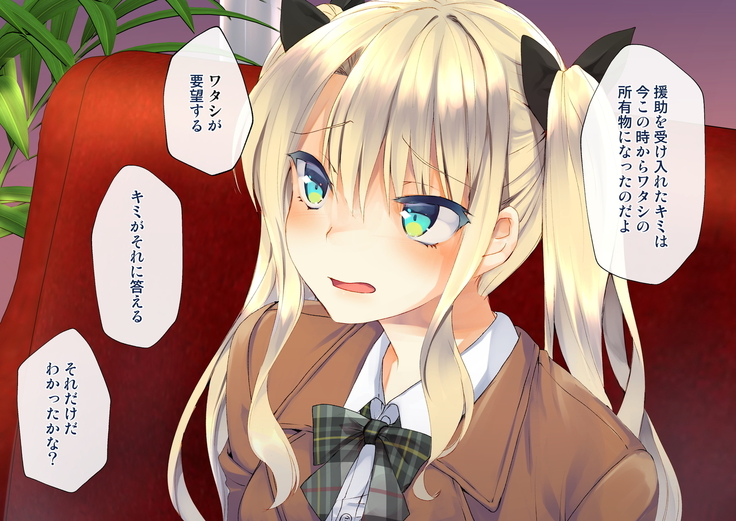 Rin to Shita Kinpatsu Twintail Shoujo ga Omocha ni Narihateru made