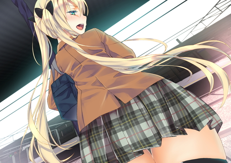 Rin to Shita Kinpatsu Twintail Shoujo ga Omocha ni Narihateru made