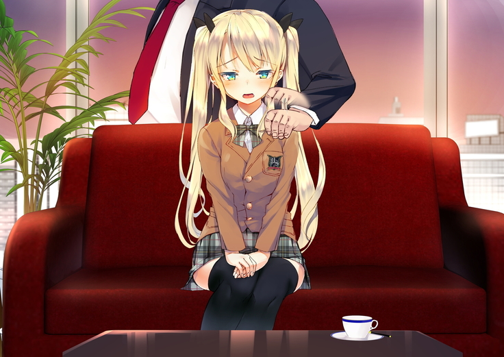 Rin to Shita Kinpatsu Twintail Shoujo ga Omocha ni Narihateru made