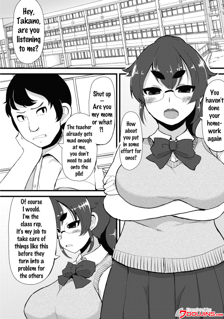 Kyonyuu Yuutousei ~Do-M no Inran Mesubuta ni Daihenshin!~ Ch. 1-5