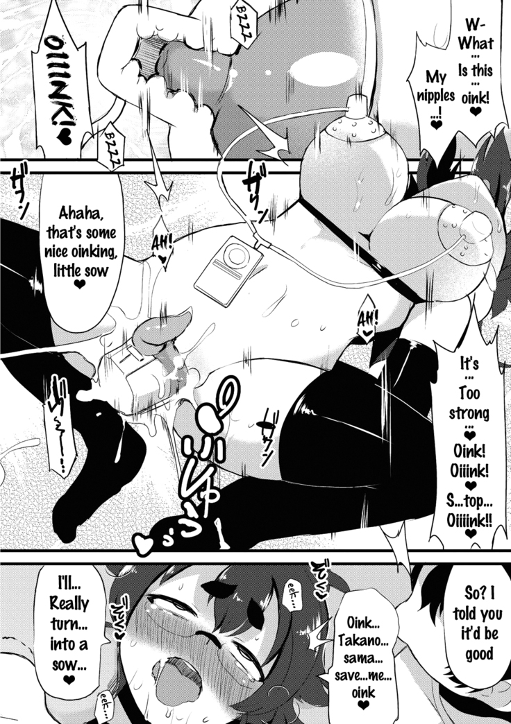 Kyonyuu Yuutousei ~Do-M no Inran Mesubuta ni Daihenshin!~ Ch. 1-5
