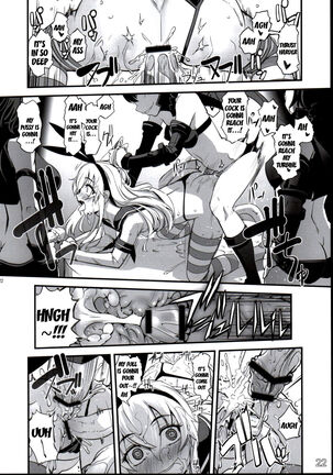 Shimakaze ga Rokaku Saremashita! | Shimakaze Has Been Captured! - Page 21