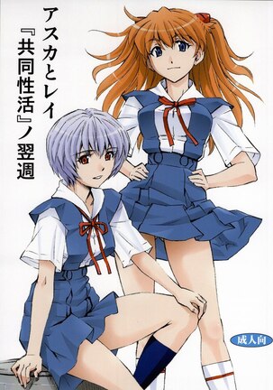 Asuka to Rei "Kyoudou Seikatsu" no Yokushuu Page #1