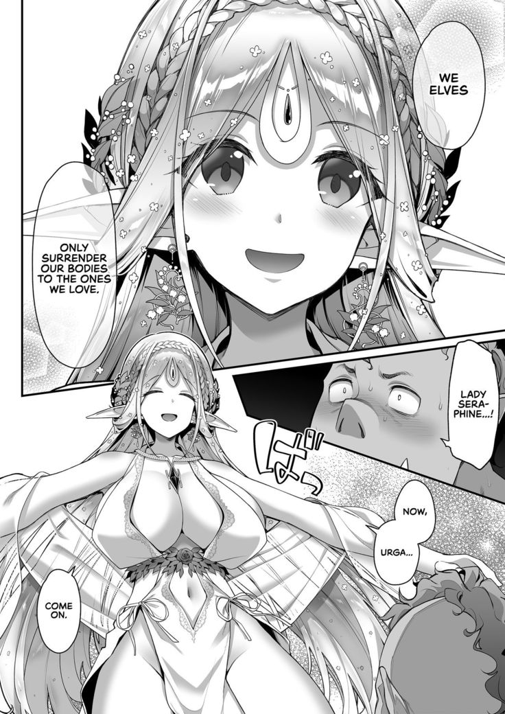 Midara na Elf-san wa Orc-kun ga Osuki | The Lewd Elf likes the Orc