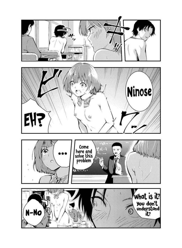 Jikken o Shiyou. Classmate ni Barenai-you ni Hadaka de Jugyou o Ukeru!? | Let's do an experiment. Can we take lessons naked without our classmates discovering us...?