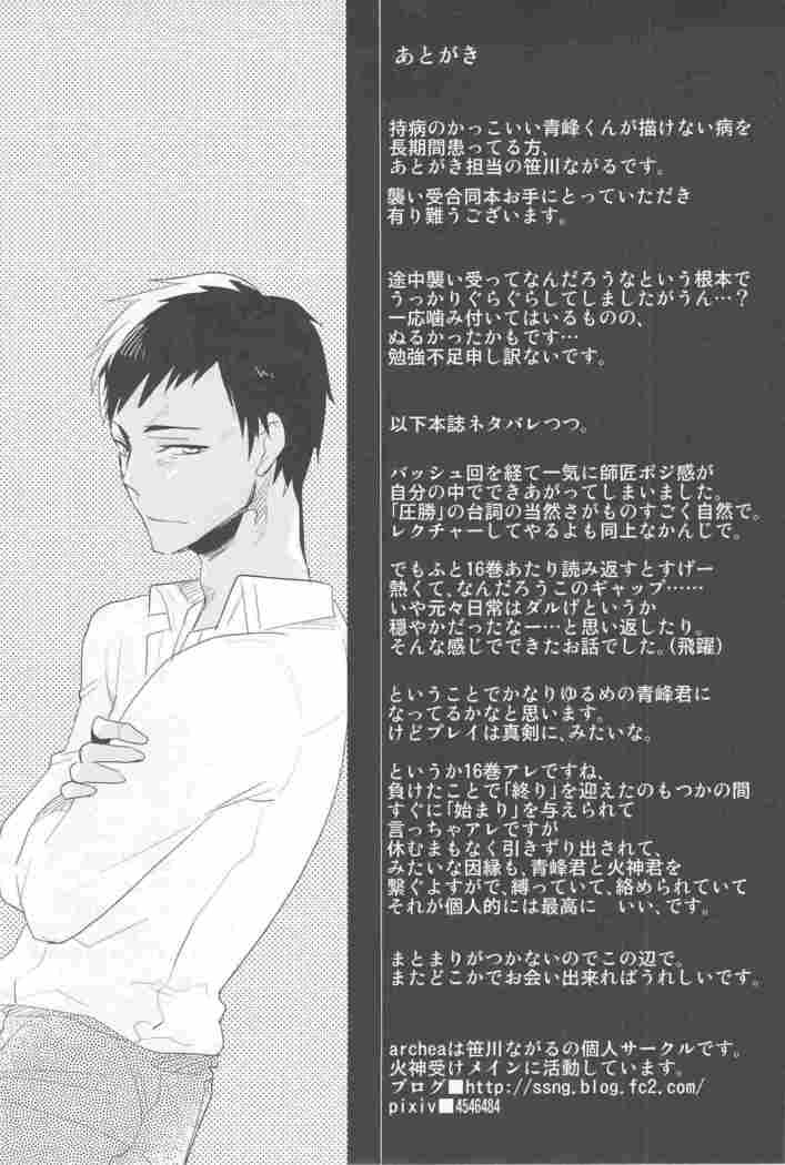 Sasagawa Nagaru   –黒子のバスケ: 火神くんが襲い受け!
