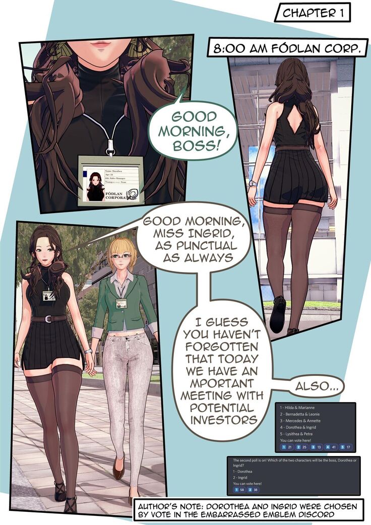 DHA: Unionize! Chapter 1[fire emblem 3 houses  )