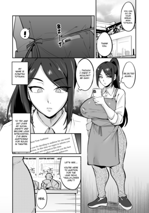 Gekidan no Mensetsu ni Kita Muchimuchi Onna o Ogeretsu Heroine ni Shite mita Kekka | The Thicc Chick We Auditioned Turned Into A Total Heroine Whore LMAO - Page 2