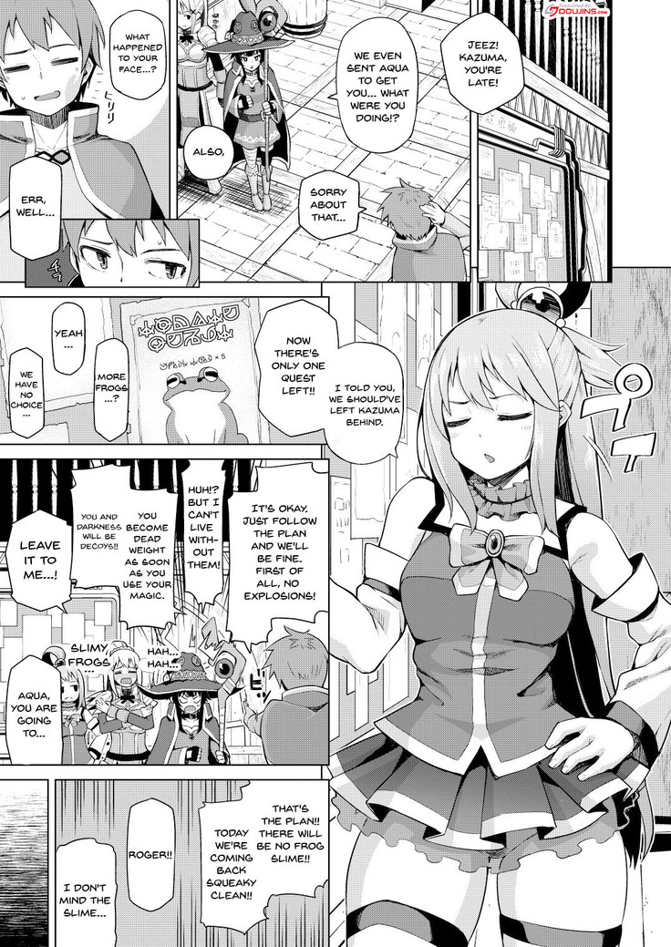 Damegami Nurunuru | This Useless Goddess Is All Slippery