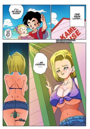 Android 18 vs Master Roshi - Page 28