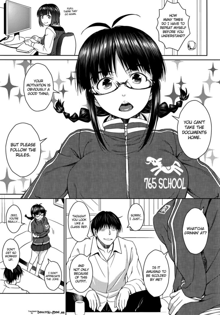 RITSUKO PLAY 765 SCHOOL JERSEY   {doujin-moe.us}