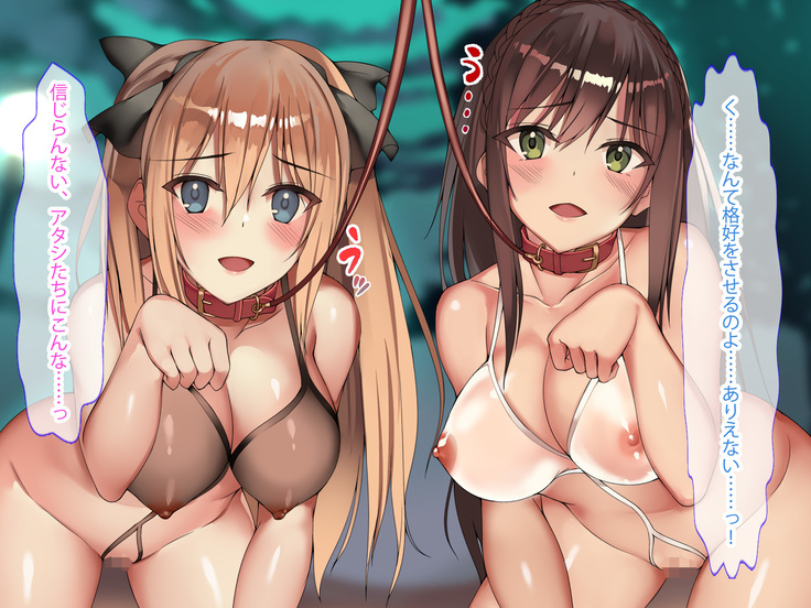 俺を見下し汚物扱いする潔癖性JK幼馴染みとJK妹を催眠アプリで強制ドスケベ発情させて種付けSEXハメまくり！