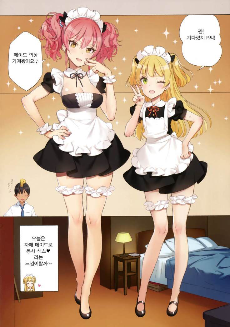 ORDER*MAID*SISTERS Jougasaki Shimai to Maid SEX Suru Hon