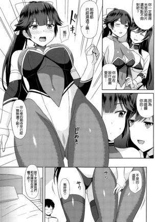 Takao to Atago no Choppiri H na RQ Satsueikai Page #8