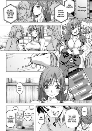 Daigaku Shingaku de Issho ni Joukyou Shita Kanojo ga Circle no Senpai ni Netorare Ochiru made -Rape Shojo Soushitsu Hen- - Page 7