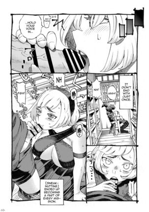 Kunoichi wa Deshi to Oshinobi de | A Kunoichi Sneaks Up On Her Disciple Page #9