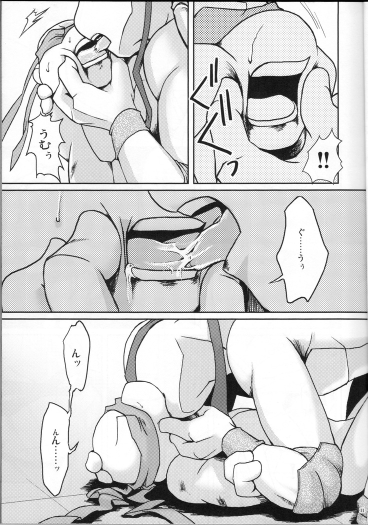 FALLEN - Raph vs Leo - Teenage Mutant Ninja Turtles, TMNT doujinshi