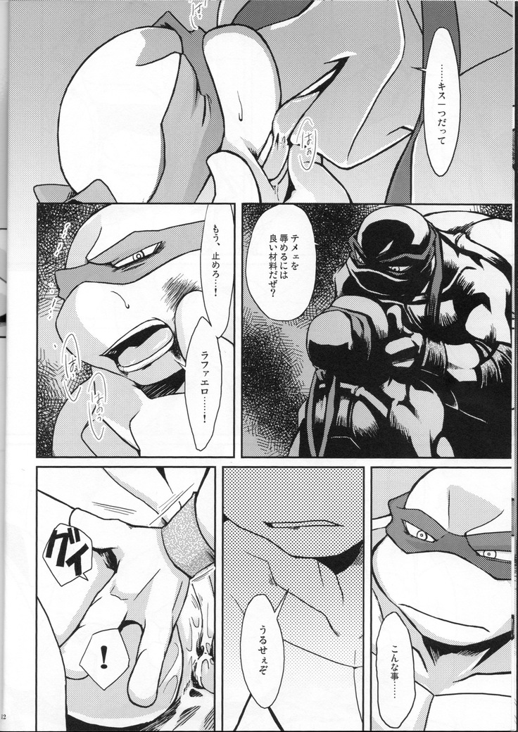 FALLEN - Raph vs Leo - Teenage Mutant Ninja Turtles, TMNT doujinshi