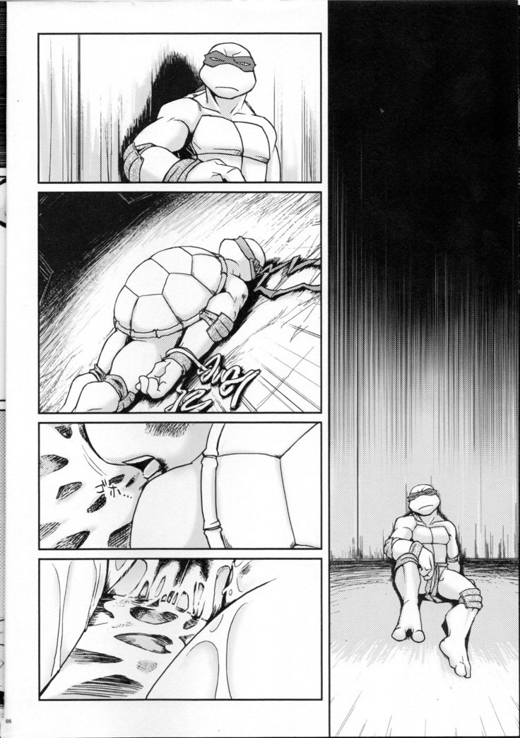 FALLEN - Raph vs Leo - Teenage Mutant Ninja Turtles, TMNT doujinshi