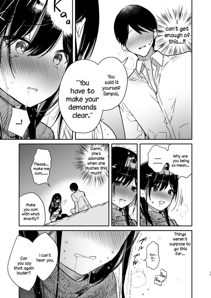 Senpai to Genkai made Sundome Ijiwaru Ecchi