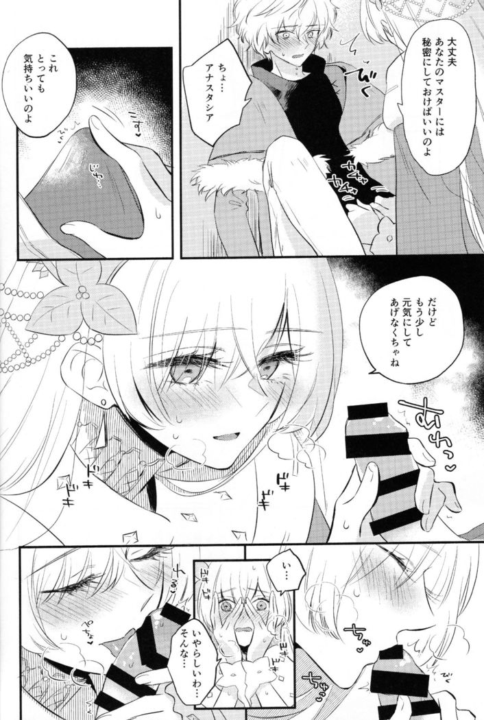 Lostbelt Anastasia to Rekishi Anastasia ga Shadow Border de Kadoc to Maryoku Kyoukyuu suru Hanashi