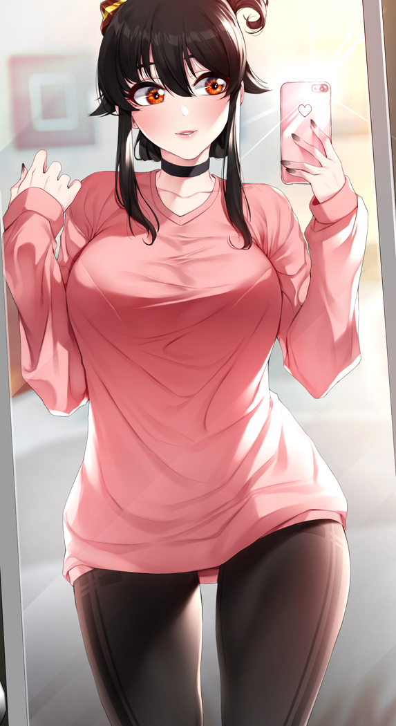 チョビちゃんの自撮り (decensored)