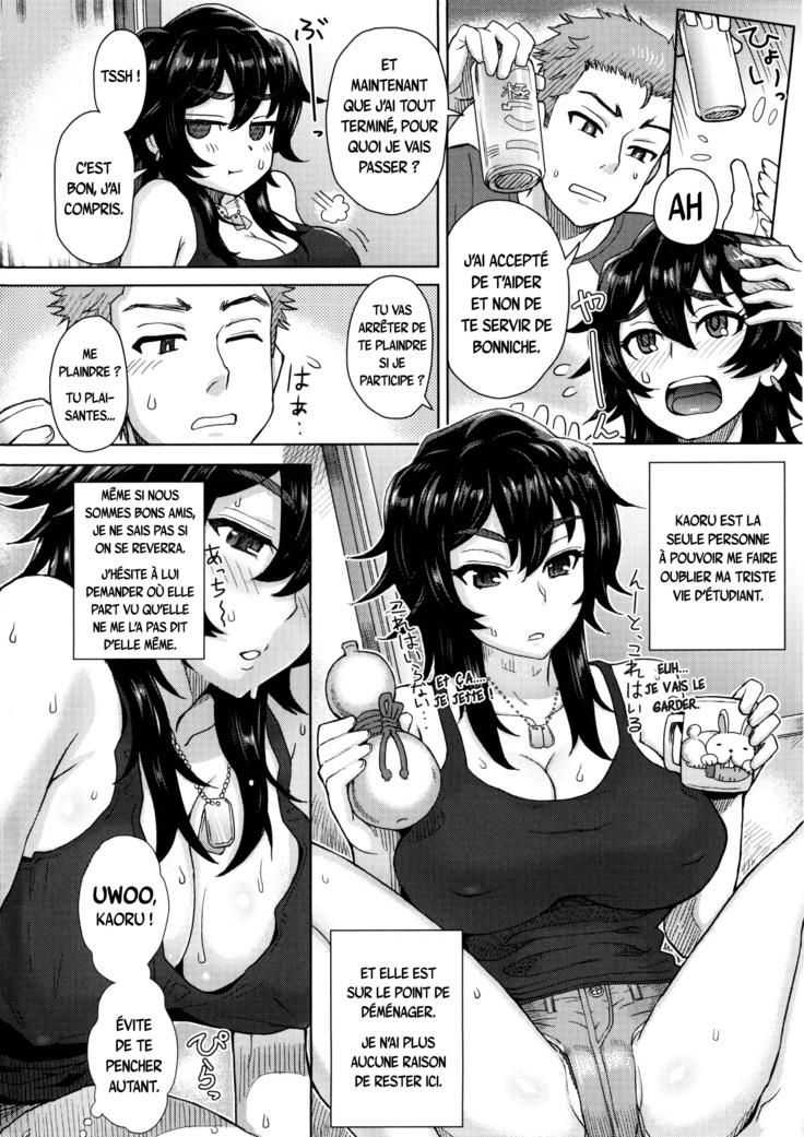 Tonari no Onee-san no Hikkoshi Jijou | Le jour où ma voisine déménage