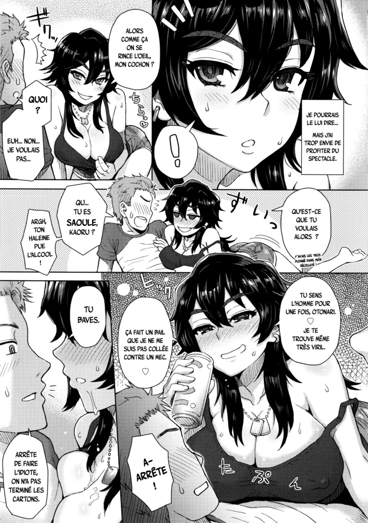Tonari no Onee-san no Hikkoshi Jijou | Le jour où ma voisine déménage