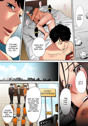 "Otto no Buka ni Ikasarechau..." Aragaezu Kanjite Shimau Furinzuma | "My Husband's Subordinate is Going to Make Me Cum..." An Adulterous Wife Who Can't Resist the Pleasure Chapter 1-8 - Page 45