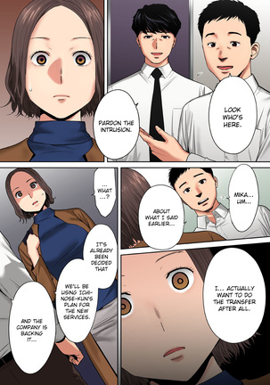 "Otto no Buka ni Ikasarechau..." Aragaezu Kanjite Shimau Furinzuma | "My Husband's Subordinate is Going to Make Me Cum..." An Adulterous Wife Who Can't Resist the Pleasure Chapter 1-8 - Page 193