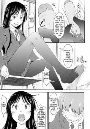 Love Icha - Legs, Panties, Kaichou!! - Page 7