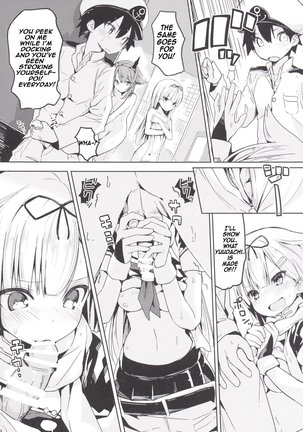 Yuudachi to Teitoku ga H de Kenka - Page 9