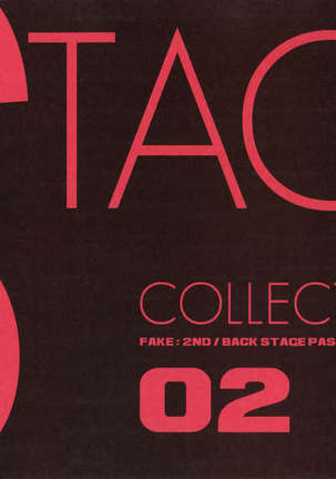 FAKE:2ND/BACK STAGE PASS COLLECTION 02