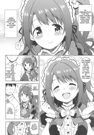 Uzuki will do her best at lewd services!