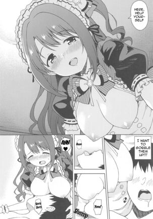 Uzuki will do her best at lewd services! Page #9