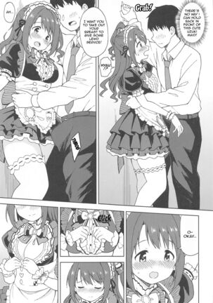 Uzuki will do her best at lewd services! Page #4