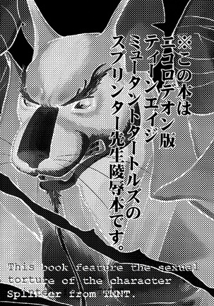 Splinter-Sensei's Crisis Page #3