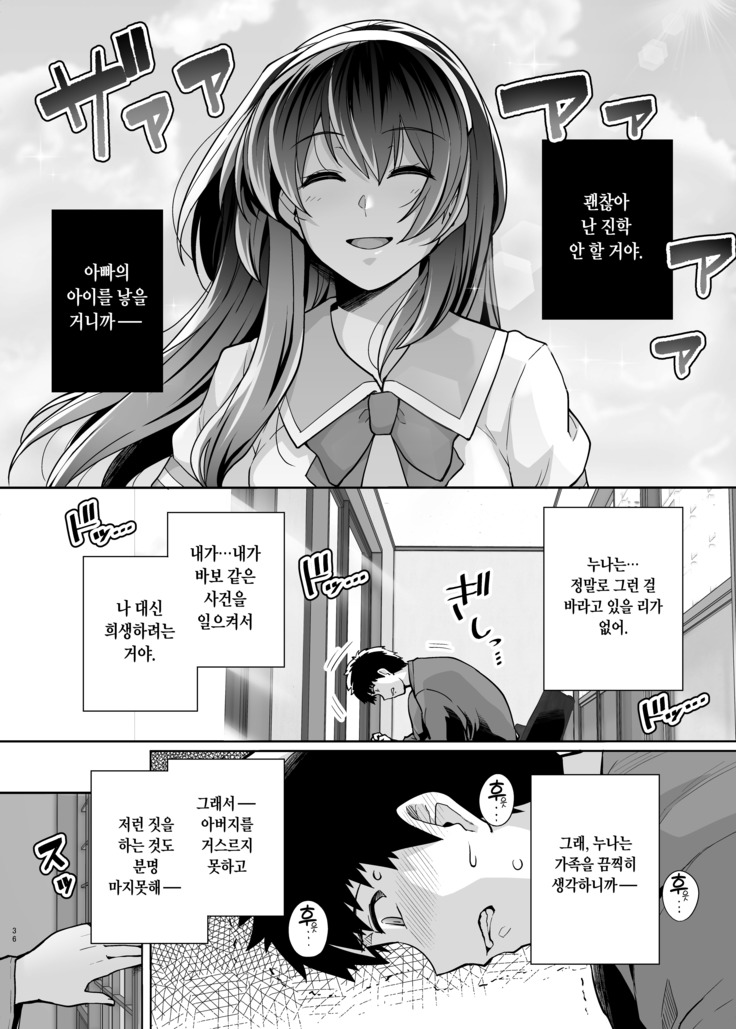 Ane wa Oyaji ni Dakareteru 2 | 누나는 아버지에게 안기고있다 2