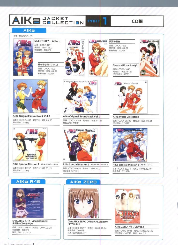 Aika Complete Fanbook