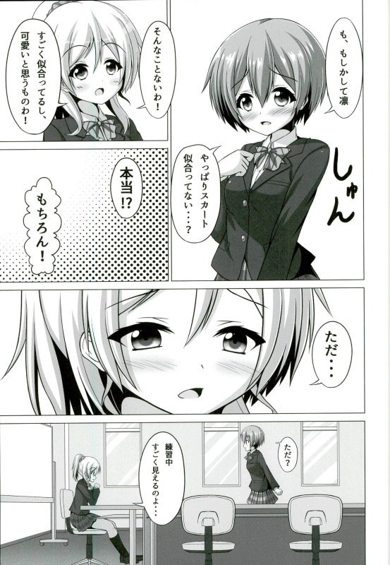 凛ちゃんが学校でにゃんにゃんする本