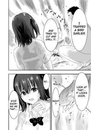 A wet see-through schoolgirl who live on an uninhabited island with a sexual-harrasing teacher she hates Page #13