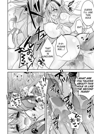 Isekai Rinkan ~Sennou Sareta Seijo wa Nikubenki ni Job Change shite Shiawase desu~ | Isekai Gangrape ~brainwashed saint is happy to change her job to become a meat toilet~ Page #33