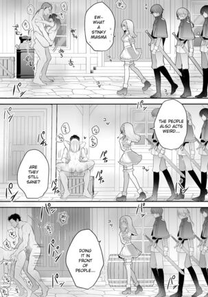 Isekai Rinkan ~Sennou Sareta Seijo wa Nikubenki ni Job Change shite Shiawase desu~ | Isekai Gangrape ~brainwashed saint is happy to change her job to become a meat toilet~ Page #52