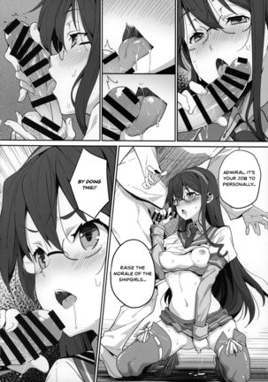 Hishokan wa Ooyodo-san -Ni- | The Secretary Ship is Ooyodo -Two- - Page 9