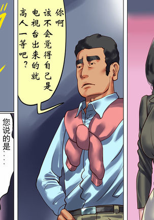 堕とされた美人キャスター・慶子 第一部 恥辱の奴隷勤務編（有条色狼汉化） Page #26